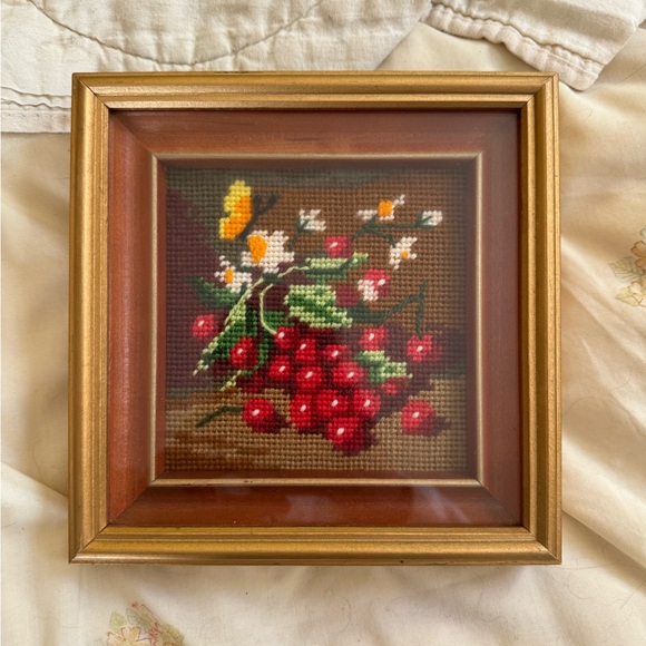Set of 4 embroidery pictures - Picture 4 of 6